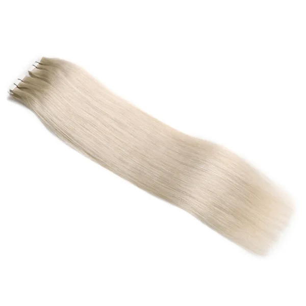 20" Tape-In Hair Extensions - #24 Vanilla Beige - Image 3