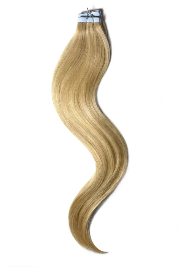24" Tape-In Hair Extensions - #22 Honey Gold
