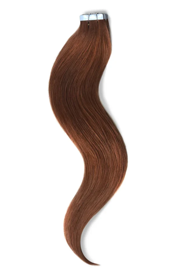 20" Tape-In Hair Extensions - #33 Chestnut Flame
