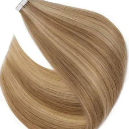 24" Tape-In Hair Extensions - #P18/613 Golden Fusion