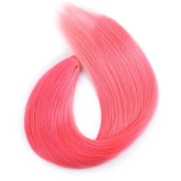 20" Tape-In Hair Extensions - #Rosy Blush - Image 2