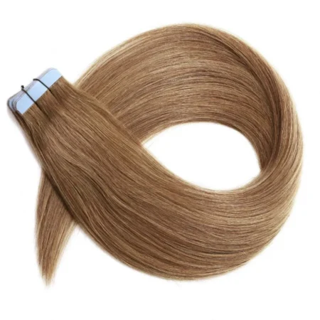 22" Tape-In Hair Extensions - #12 Ashy Blonde
