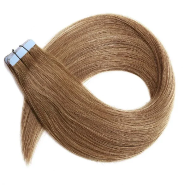 22" Tape-In Hair Extensions - #12 Ashy Blonde