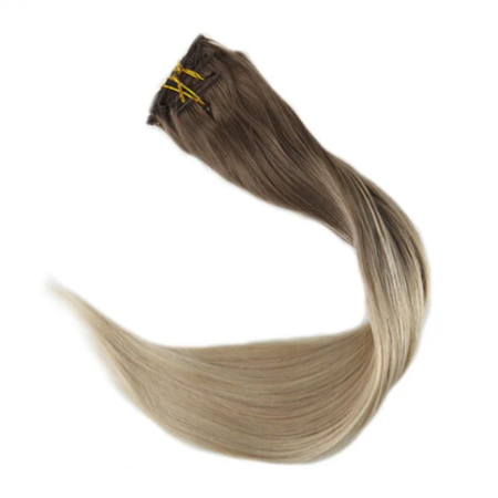 20" Invisible Tape-In Hair Extensions - #P18/613 Golden Radiance